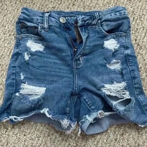 American Eagle Curvy Hi Rise Shorts